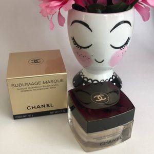 Sublimage Mask Empty Glass Jar Chanel